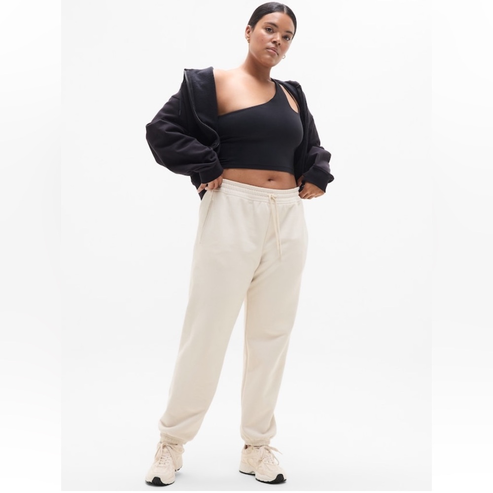 Athleta forever fleece mid rise jogger